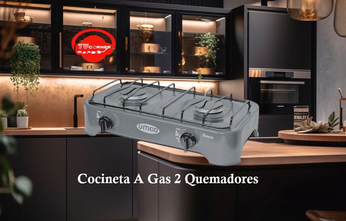 Cocineta A Gas Umco 2 Quemadores Brescia 7112 - Imagen 2