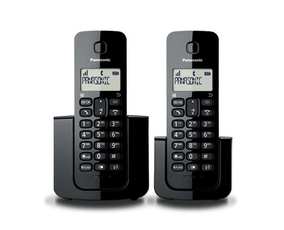 Teléfono Inalámbrico 2 Auriculares Panasonic Con Identificador KXTGB112LAB