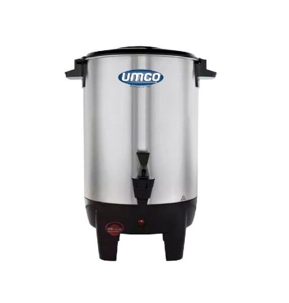 Cafetera Electrica 30 Tazas  Umco De Acero Inoxidable 0109