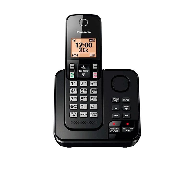 Telefono Panasonic Inalambico Con Identificador y contestador kx tgc360