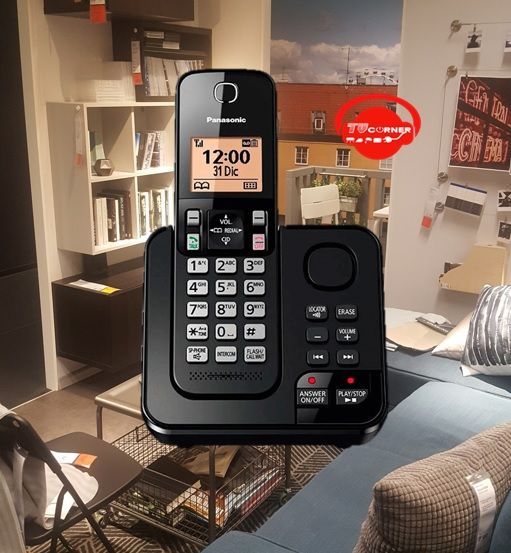 Telefono Panasonic Inalambico Con Identificador y contestador kx tgc360 - Imagen 2