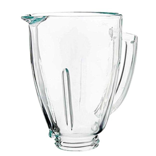Vaso Redondo Para Licuadora Oster Original De Vidrio Refractario
