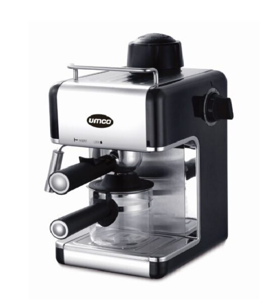 Cafetera Capuchino Y Espresso Umco  De Acero Inoxidable 9347