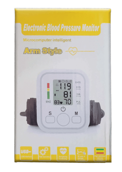 Tensiómetro Digital De Presión Arterial De Brazo Ajustable - Imagen 2