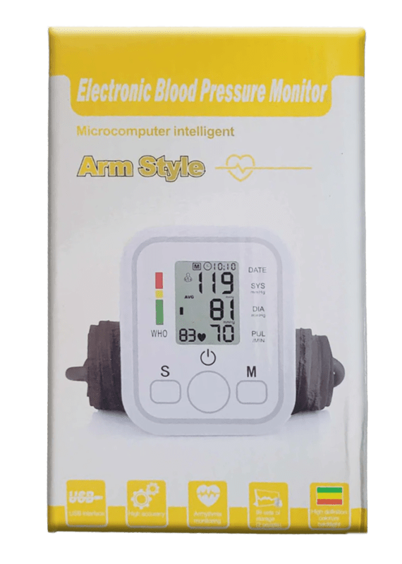 Tensiómetro Digital De Presión Arterial De Brazo Ajustable - Imagen 2