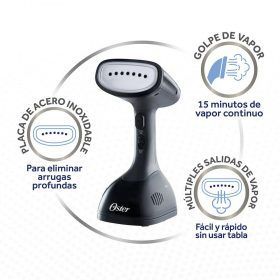 Plancha De Ropa A Vapor Oster Portatil Gcstes-100 - Imagen 2