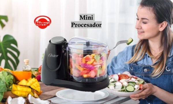 Procesador De Alimentos Mini Oster 1.5 Picador Fpstfp3322 - Imagen 2