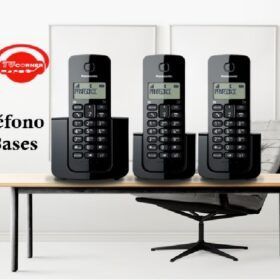 Teléfono Inalámbrico 3 Auriculares Panasonic Kx-tgb113lab - Imagen 2
