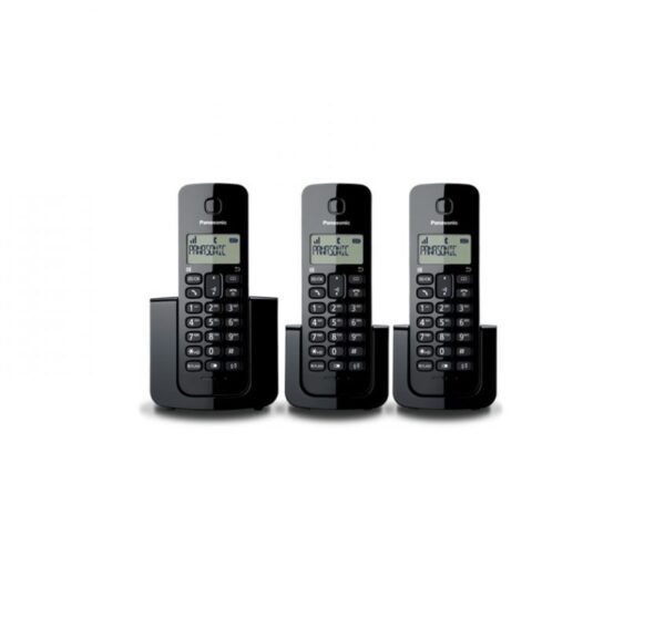 Teléfono Inalámbrico 3 Auriculares Panasonic Kx-tgb113lab