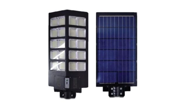 Lampara Solar Led Reflector Solar 1600w Poste Exterior