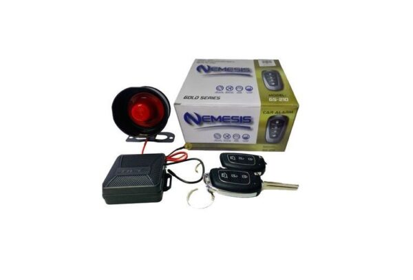 Alarma Para Carro Con 2 Llaves Universal Nemesis Gs-210
