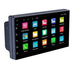 Radio De Carro 7 Pulgadas 2 Dim Android Card Playble