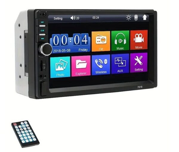 Radio Para Carro 7 Pulgadas Tactil Doble Control Ctt-7018 - Imagen 2