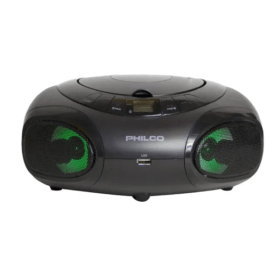 Radio Grabadora Philco Fm + Cd + Usb + Bluetooth PBB3010-BK