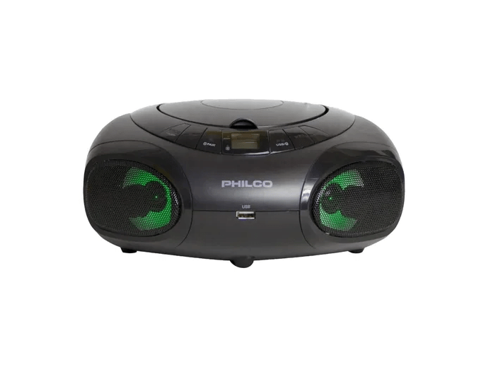 Radio Grabadora Philco Fm + Cd + Usb + Bluetooth PBB3010-BK