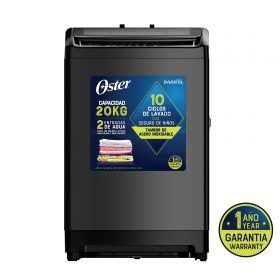 Lavadora Oster 20kg Control Digital Inverter Os-wsmd20wbsi