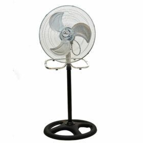 Ventilador 18 Pulgadas Pedestal, Piso Y Pared 3 Velocidades - Imagen 2