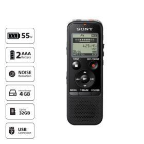 Grabadora De Periodista Sony Digital De 4gb Icd Px470 - Imagen 3