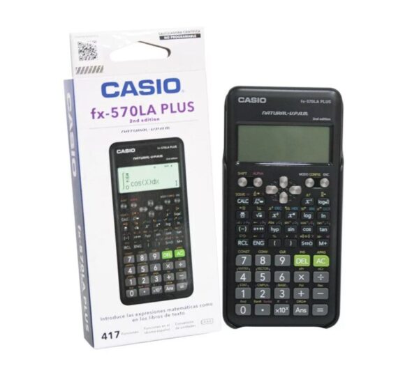 Calculadora Científica Casio 2nda Generacion Fx-570la Plus - Imagen 2