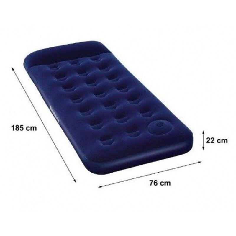 Colchón Inflable 1 Plaza + Inflador Y Almohada Tvcorner 12201 - Imagen 2