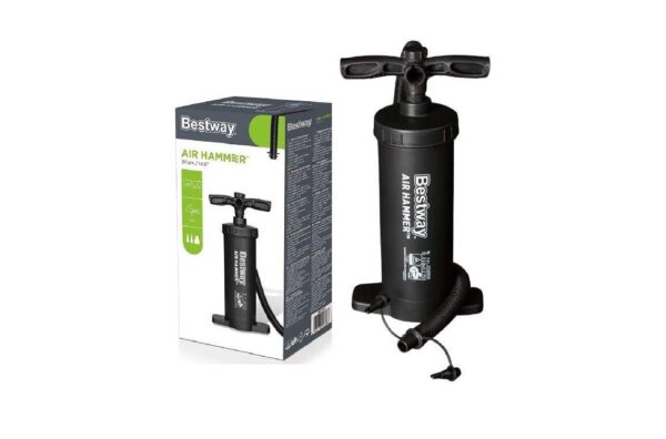 Inflador O Bomba De Aire Manual Para Inflables Bestway 62086