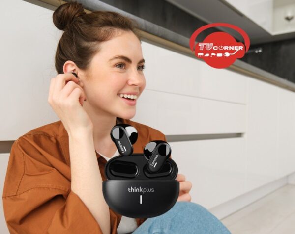Audífonos Inalámbricos Lenovo Reducción Ruido Microfo Lp19 - Imagen 2
