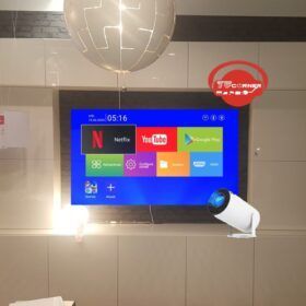 Proyector Mini Portatil Android Wifi Hdmi Altavoz Hy300 - Imagen 2