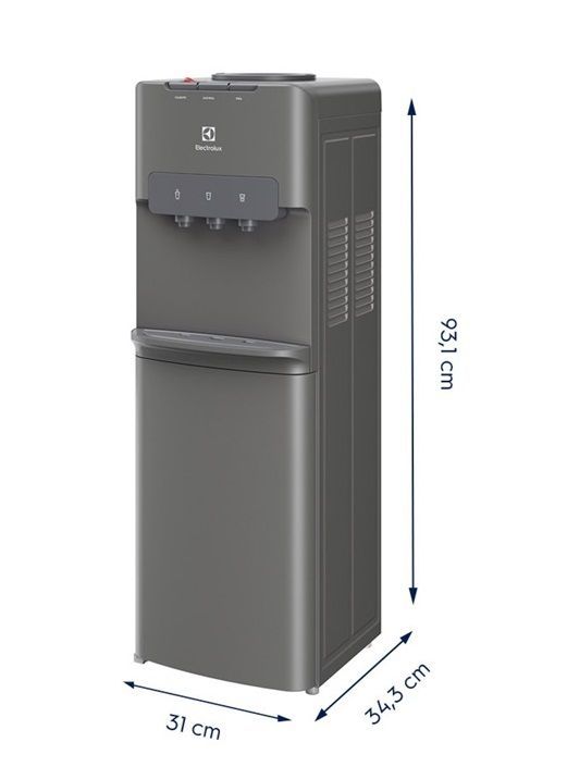 Dispensador De Agua Electrolux Fría, Caliente y Ambiente Es11Sr - Imagen 4