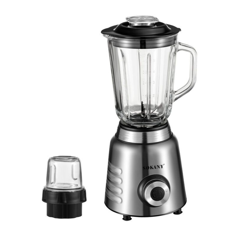 Licuadora Sokany W800 Vaso De Vidrio + Picador Sk-0303148