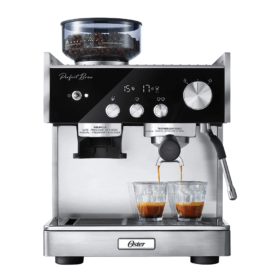 Cafetera Perfect Brew Máxima Oster®15 Bares, Espresso, Latte BVSTEM7400