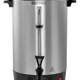 Cafetera Industrial Percoladora 100 Tazas Black + Decker Bd-cmu100