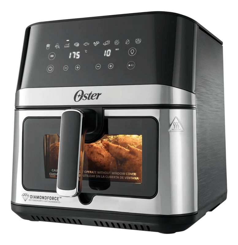 Freidora De Aire 7.5 Litros Digital Oster Ckstaf75wdssdf