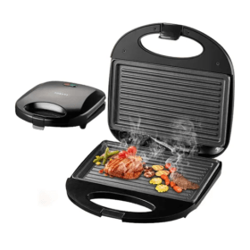 Sanduchera Y Parrilla Grill Sokany Antiadherente Sk-08110