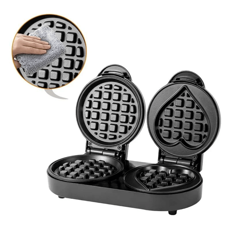 Waflera 2 En 1 Corazon 850w Sokany Sk-bbq-850