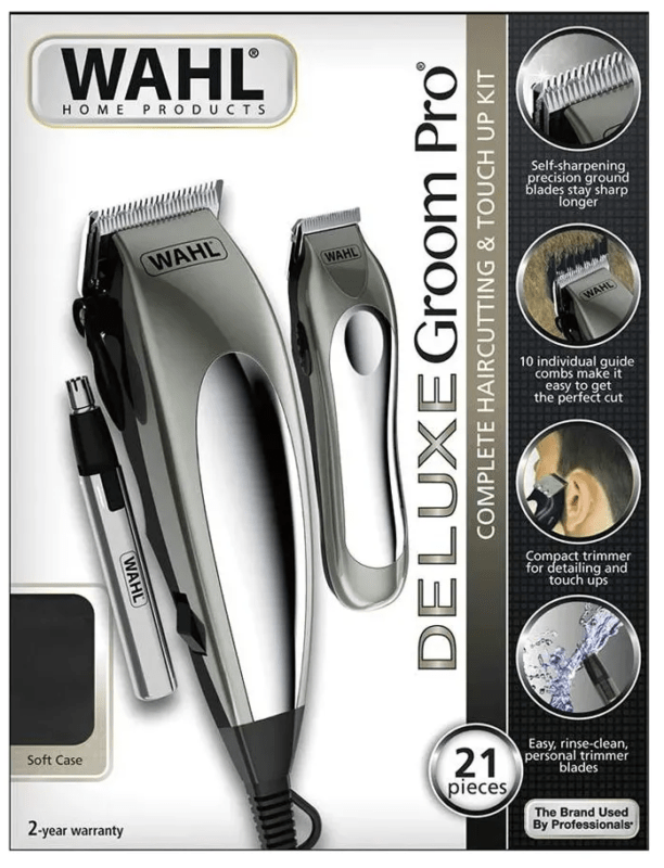 Cortador De Cabello Y Patillera 21 Piezas Wahl 79305-3608 - Imagen 3