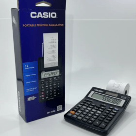 Calculadora Sumadora Casio 12 Dígitos Con Rollo Hr-10rc