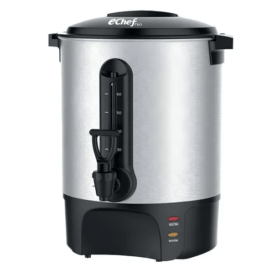Cafetera Electrica 60 Tazas Echef De Acero Inoxidable Dk60A