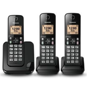Teléfono Panasonic Inalámbrico De 3 Base Kx-tgc353