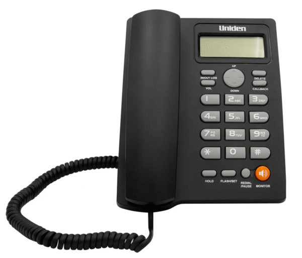 Teléfono Uniden Red Fija Con Identificador De Llamada As7413