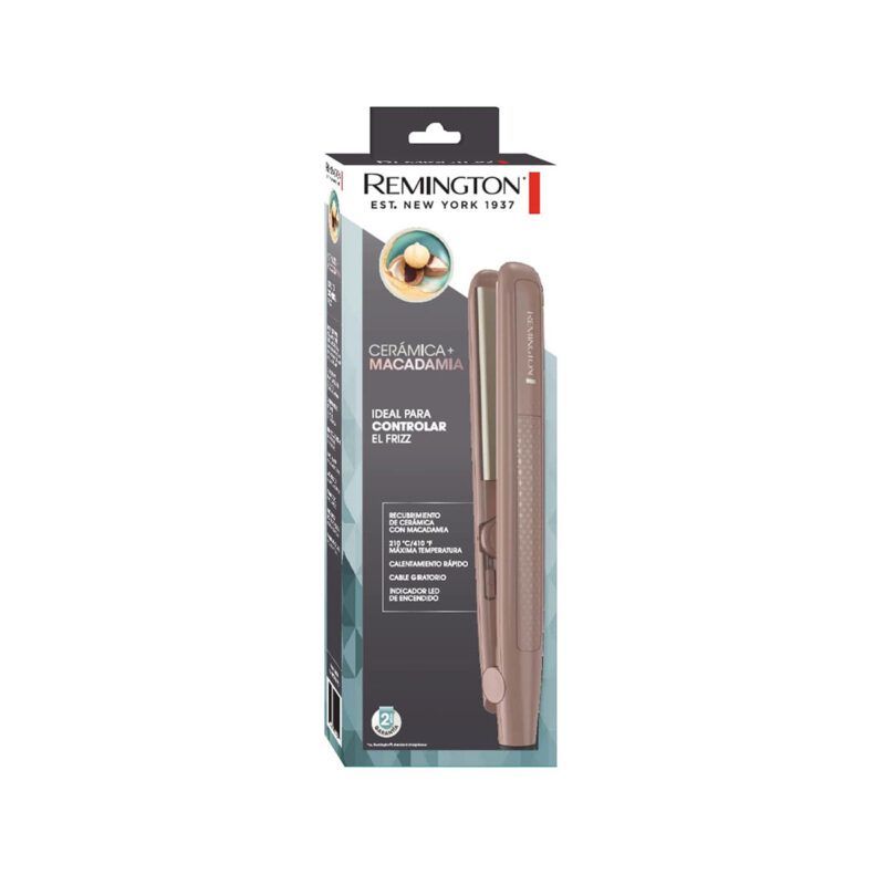 Plancha De Cabello Remington Calentamiento Rápido S6300m - Imagen 3