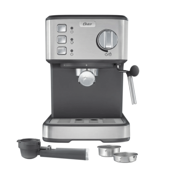 Cafetera Compacta Oster 15 Bar Acero Inoxidable Bvstem5502 - Imagen 3