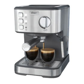 Cafetera Compacta Oster 15 Bar Acero Inoxidable Bvstem5502 - Imagen 2