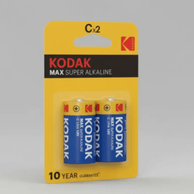 Pilas Alcalina Tipo C 2 Unidades Kodak Max Super Cat30262881