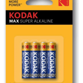 Pilas Alcalina Aaa 4 Unidades Kodak Max Super Cat30157880