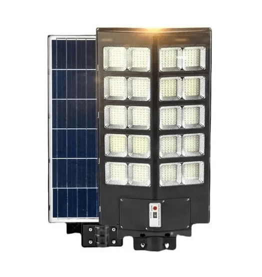 Lampara Solar Led Reflector Solar 600w Poste Exterior - Imagen 2