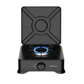 Cocineta A Gas Con Tapa  1 Quemador Sokany Sk-07005