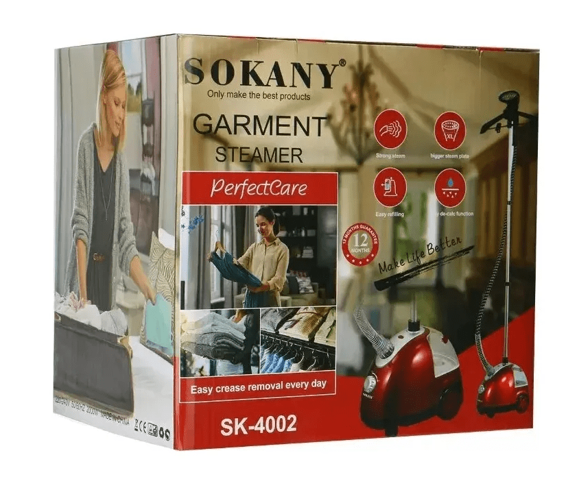 Plancha A Vapor Vertical Sokany Para Pantalón Sk-4002 - Imagen 2