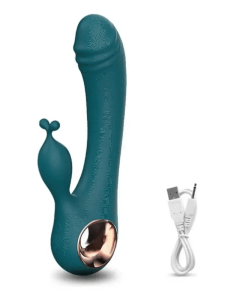 Vibrador Consolador Lilo Punto G Doble Clitoris Ll-b2101 - Imagen 3