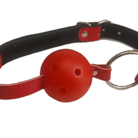 Mordaza De Bola Con Agujeros Bondage Ajustables Ks-006