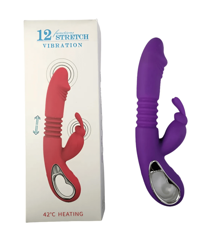 Consolador Vibrador 12 Funciones Resistente Al Agua